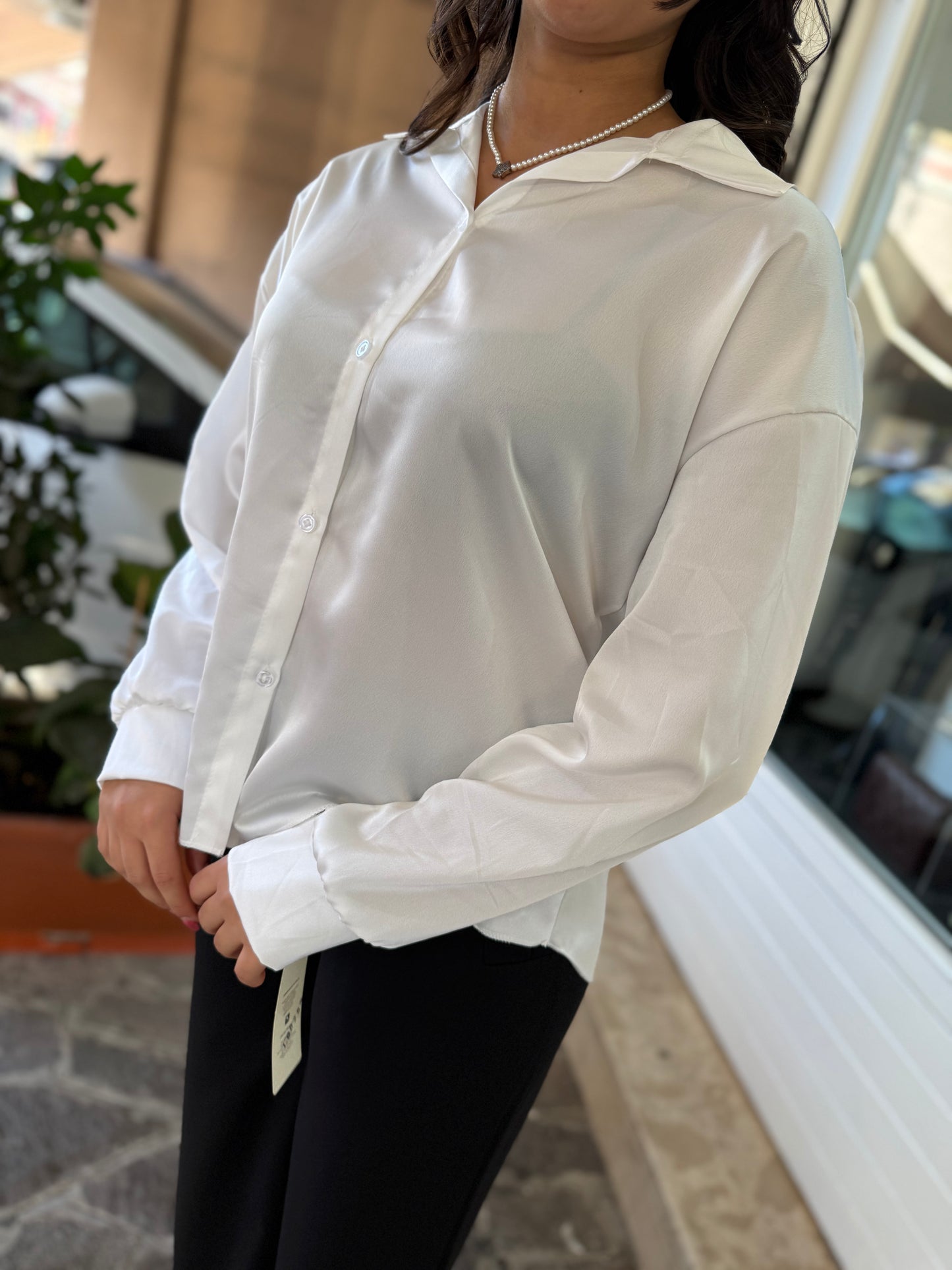 camicia fiocco