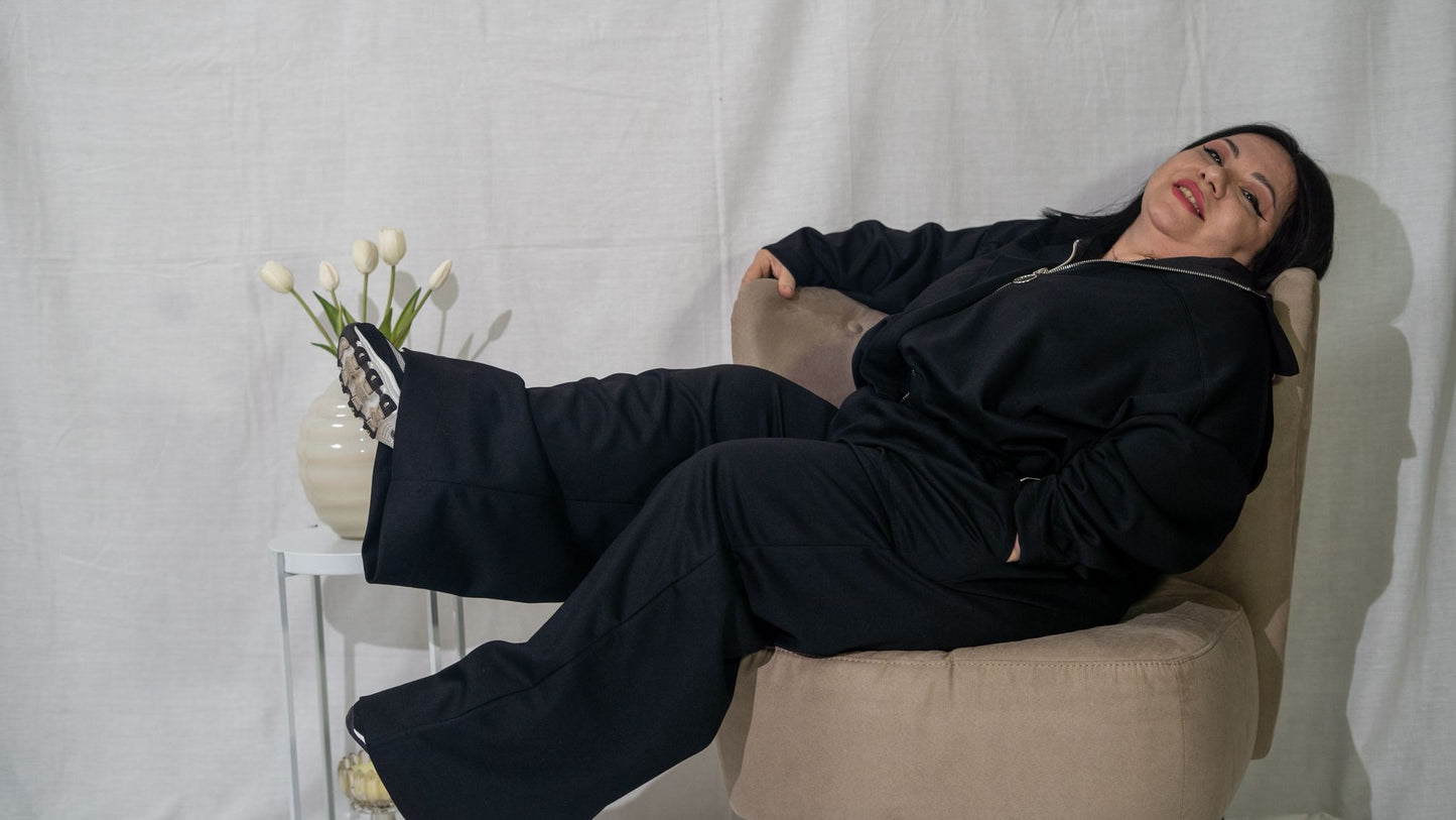 Cordinato Curvy Con Zip