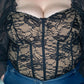 Corpetto Curvy Con manica velata